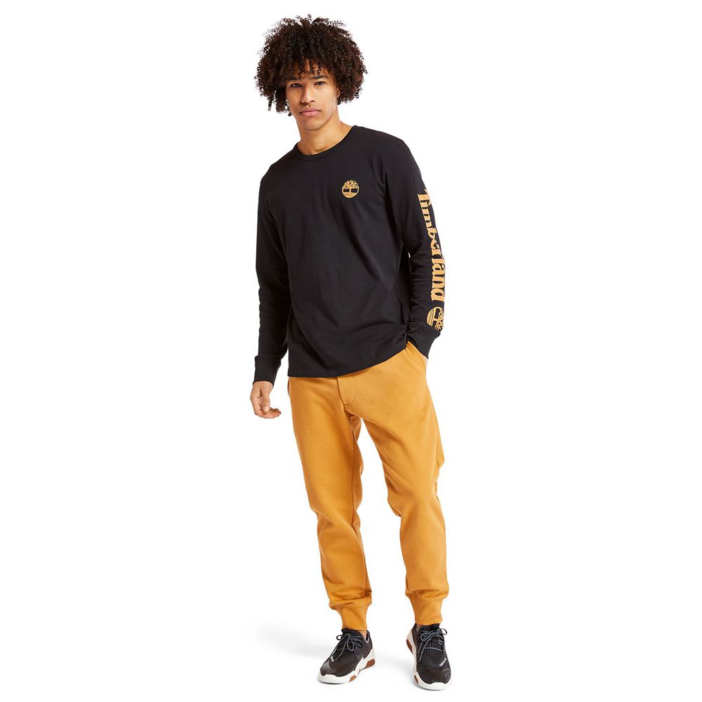 Pantaloni Timberland Barbati Maro - Essential Logo Sweat - Romania - BFWMQO231